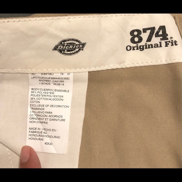 Like new, work once. 874 Dickie’s - Picture 3 of 4